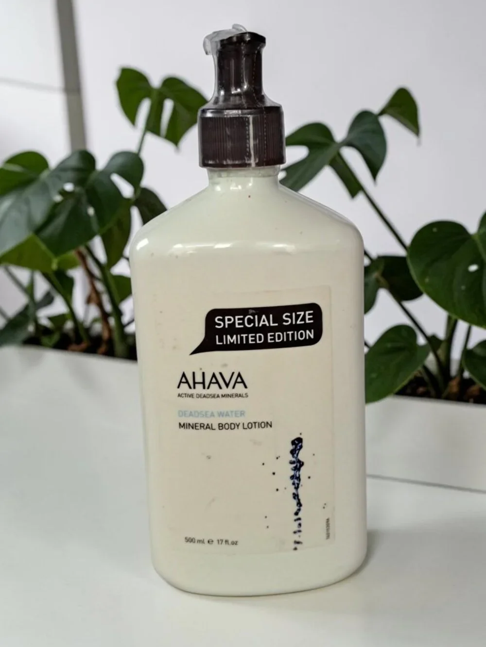 AHAVA Mineral Body Lotion Special Size Limited Edition 17 oz.